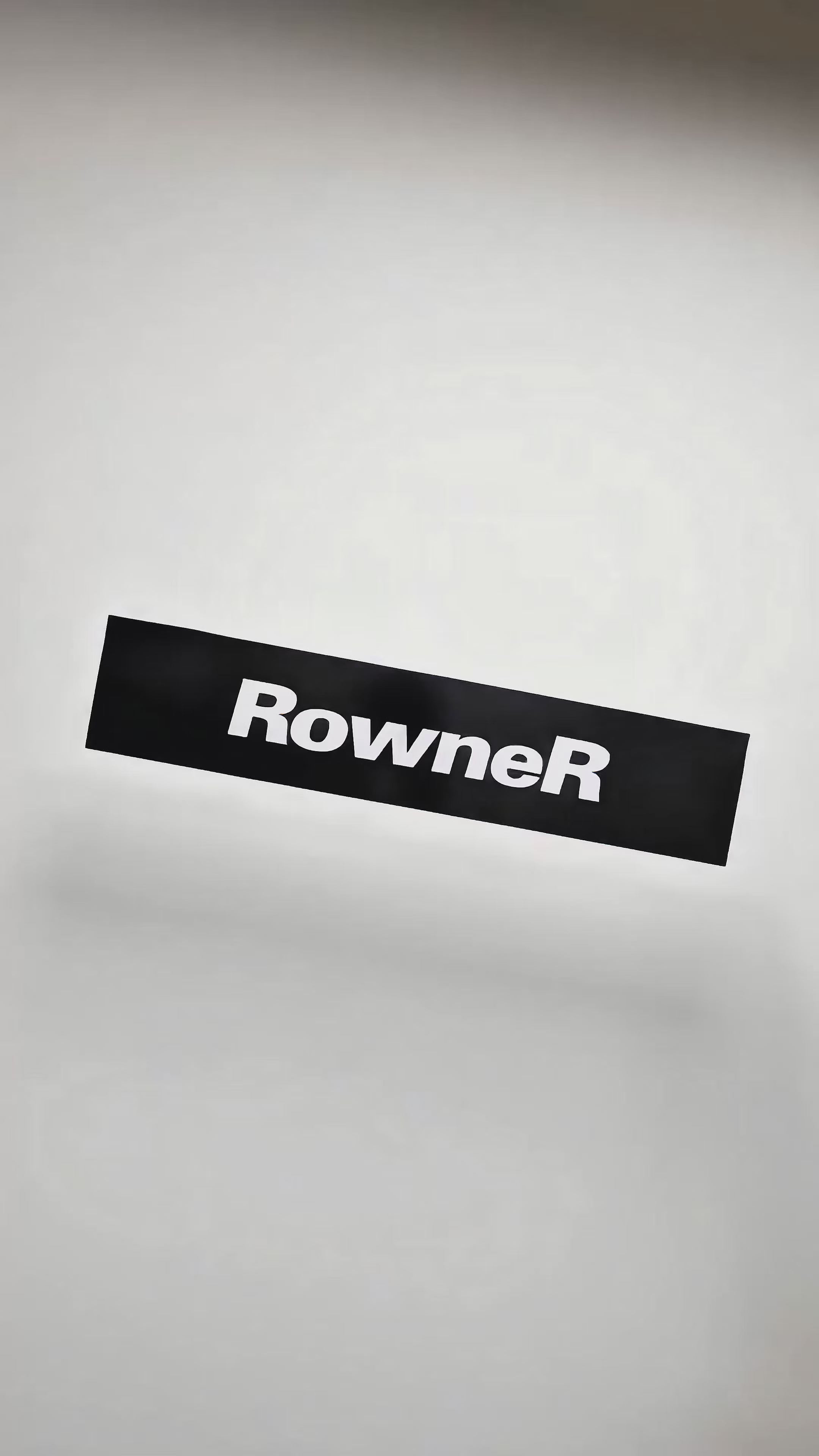 TAPA MATRICULAS RowneR